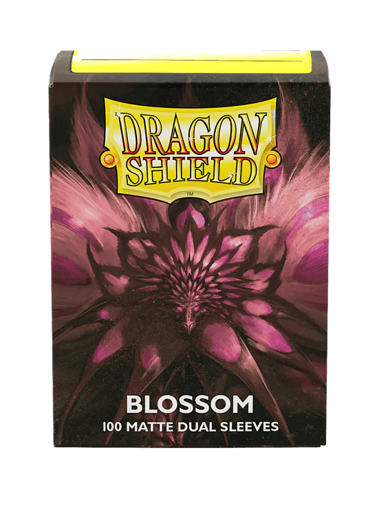 DRAGON SHIELD - SLEEVES STANDARD SIZE MATTE DUAL (100) - BLOSSOM 1