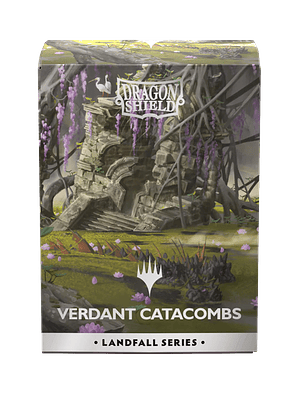 DRAGON SHIELD - MATTE DUAL ART SLEEVES - 'LANDFALL SERIES - VERDANT CATACOMB