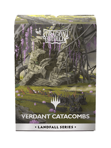 DRAGON SHIELD - MATTE DUAL ART SLEEVES - 'LANDFALL SERIES - VERDANT CATACOMB 1