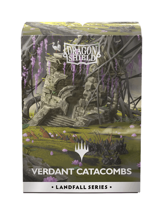 DRAGON SHIELD - MATTE DUAL ART SLEEVES - 'LANDFALL SERIES - VERDANT CATACOMB 1