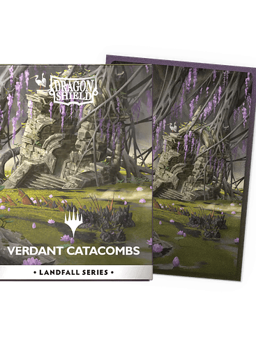 DRAGON SHIELD - MATTE DUAL ART SLEEVES - 'LANDFALL SERIES - VERDANT CATACOMB 2