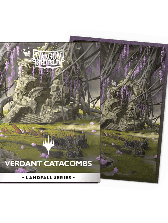 DRAGON SHIELD - MATTE DUAL ART SLEEVES - 'LANDFALL SERIES - VERDANT CATACOMB 2