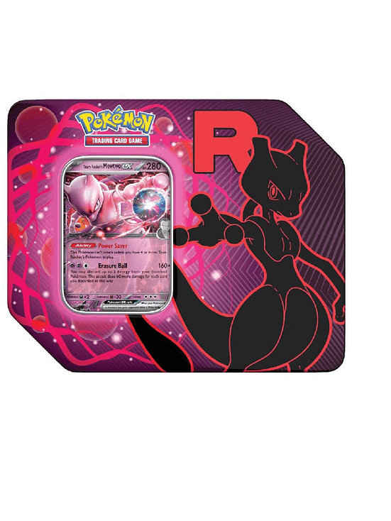 POKEMON TCG TEAM ROCKET TIN ENGLISH 1