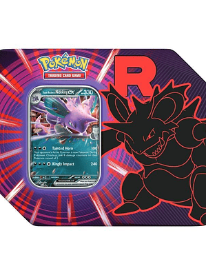 POKEMON TCG TEAM ROCKET TIN ENGLISH