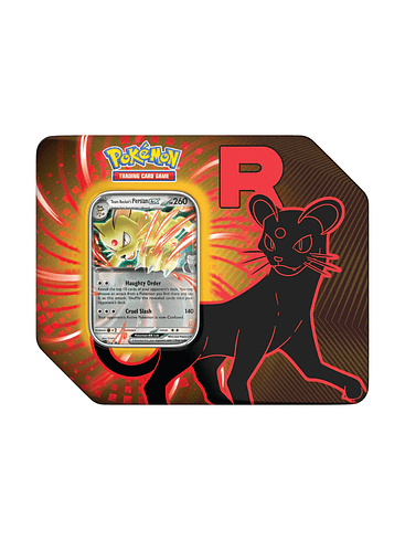 POKEMON TCG TEAM ROCKET TIN ENGLISH 1