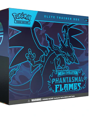 POKEMON TCG MEGA EVOLUTION PHANTASMAL FLAMES - ELITE TRAINER BOX ESPAÑOL