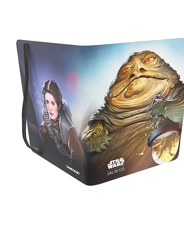 GG STAR WARS UNLIMITED 18-POCKET ALBUM - LEIA ORGANA/JABBA THE HUTT 2