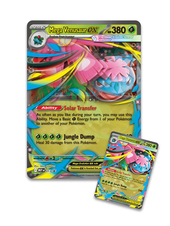 Pokemon TCG Mega Venusaur ex Premium Collection ingles 2