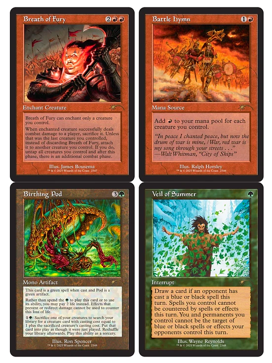 SECRET LAIR Back in My Day! Foil Edition 1