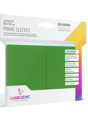 GG BGG Sleeves Prime Sleeves 