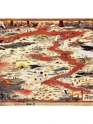 Dungeons and Dragons Mapa de Averno