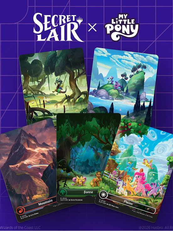 Secret Lair x My Little Pony: The Lands of Equestria Foil Edition 1