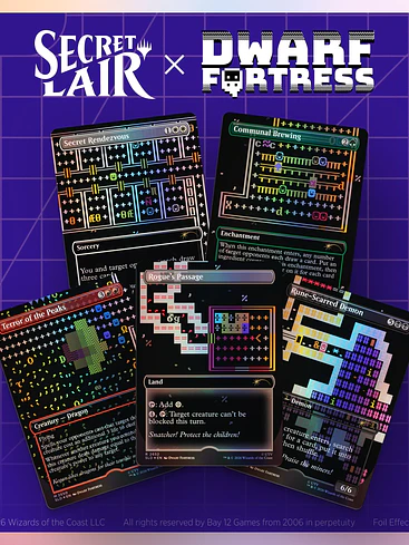 Secret Lair x Dwarf Fortress: Create New World Foil Edition 1