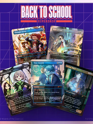 secret lair Mahō Gakuin Seishun Hakusho — 魔法学院青春白書 Foil Edition 1
