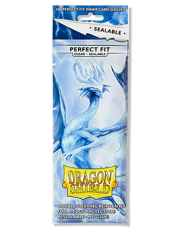 Dragon Shield Sleeves: Perfect Fit Sealable- Clear (100 ct.) 1