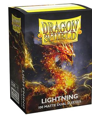 Dragon Shield Sleeves: Standard DUAL- Matte Lightning 'Ailia' (100 ct.