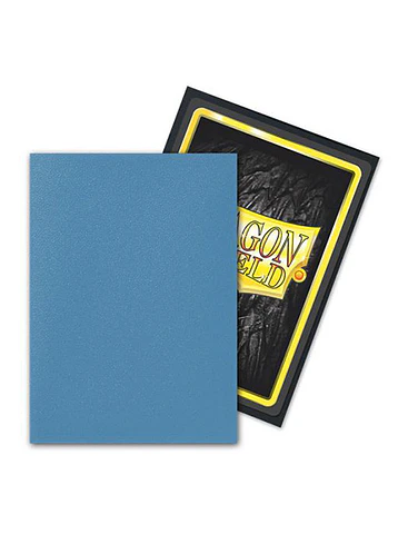 Dragon Shield Sleeves: Standard DUAL- Matte Lagoon 'Saras' (100 ct.) 2
