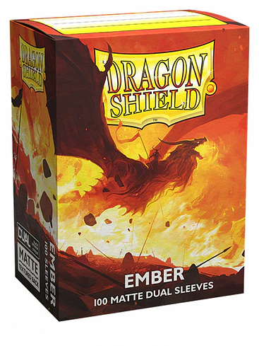  Dragon Shield Sleeves: Standard DUAL- Matte Ember 'Alaric, Revolution Kindler' (100 ct.) 1