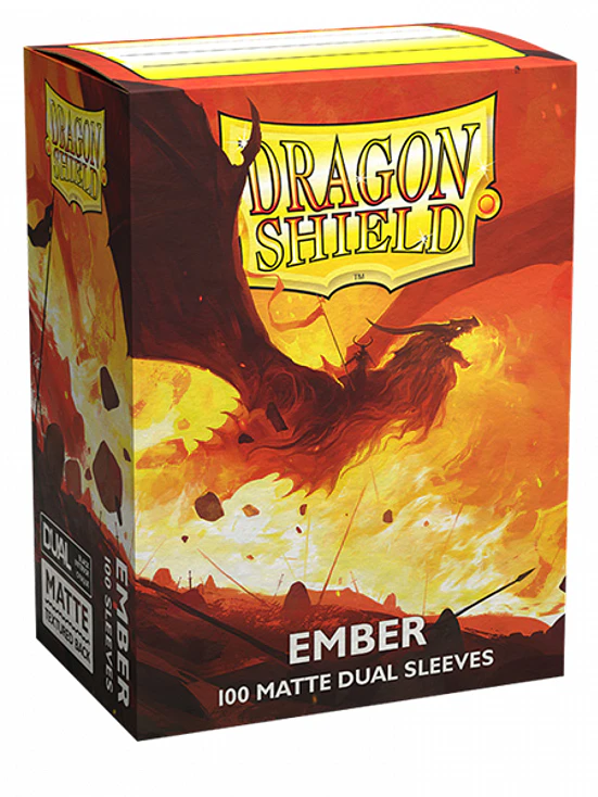  Dragon Shield Sleeves: Standard DUAL- Matte Ember 'Alaric, Revolution Kindler' (100 ct.) 1
