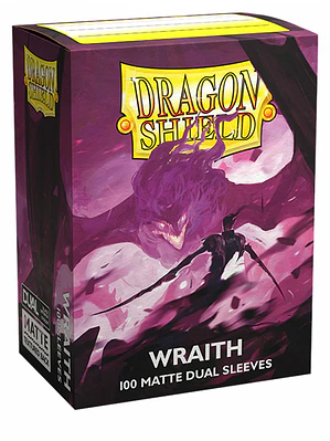  Dragon Shield Sleeves: Standard DUAL- Matte Wraith 'Alaric, Chaos Wraith' (100 ct.)
