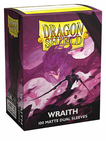  Dragon Shield Sleeves: Standard DUAL- Matte Wraith 'Alaric, Chaos Wraith' (100 ct.) 1