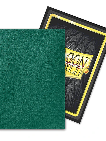  Dragon Shield Sleeves: Standard DUAL- Matte Green/Power (100 ct.) 2