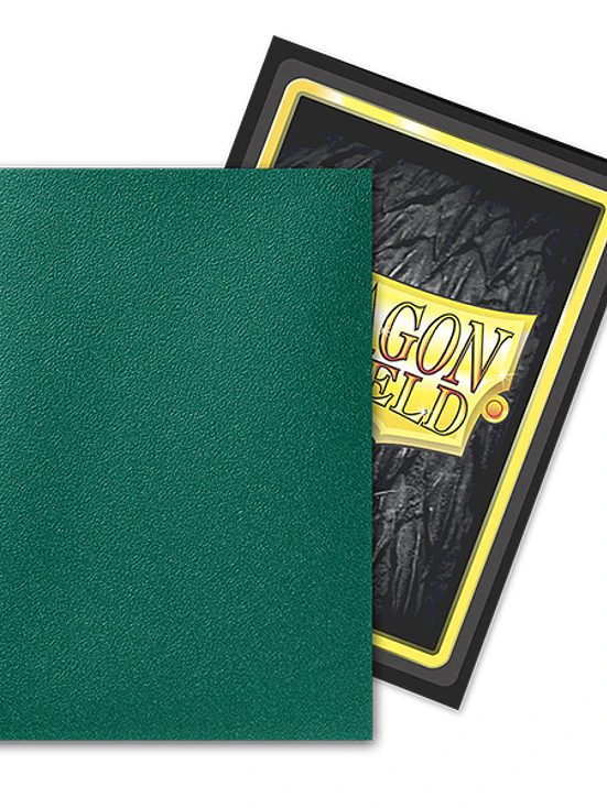  Dragon Shield Sleeves: Standard DUAL- Matte Green/Power (100 ct.) 2