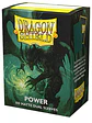  Dragon Shield Sleeves: Standard DUAL- Matte Green/Power (100 ct.) - Miniatura 1