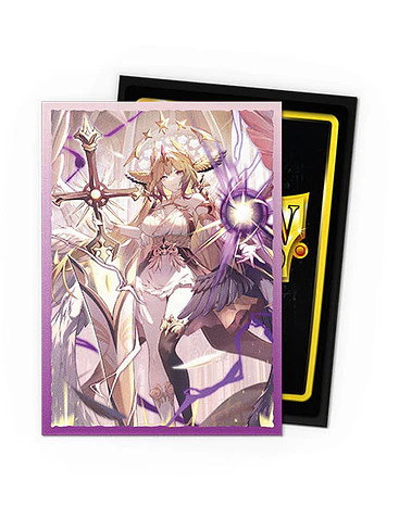  Dragon Shield Sleeves: Standard DUAL- Matte 'Grand Archive- Radiant Origins- Haniel, Archangel of Spectra' Art (100ct.) 2