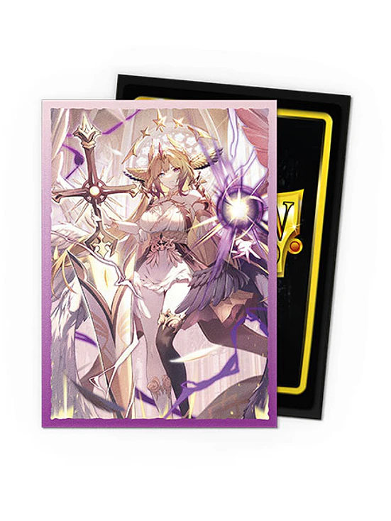  Dragon Shield Sleeves: Standard DUAL- Matte 'Grand Archive- Radiant Origins- Haniel, Archangel of Spectra' Art (100ct.) 2