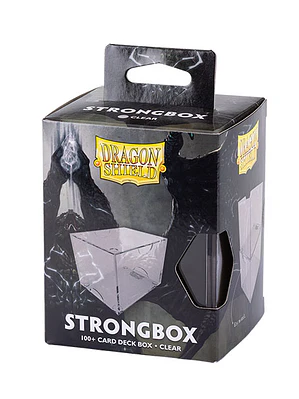  Dragon Shield Deckbox: 100+ Strongbox- Clear