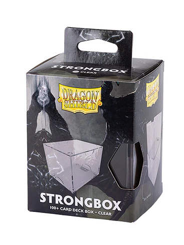  Dragon Shield Deckbox: 100+ Strongbox- Clear 1