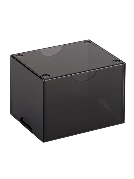 Dragon Shield Deckbox: 100+ Strongbox- Clear Black 2