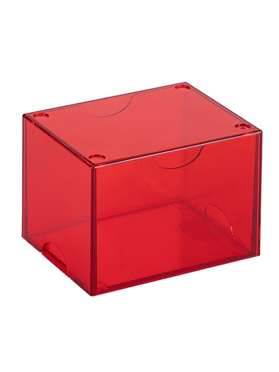  Dragon Shield Deckbox: 100+ Strongbox- Clear Red 2