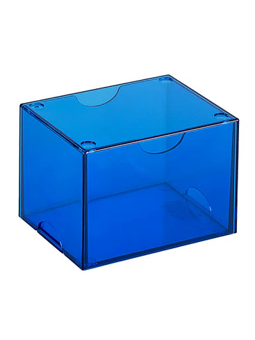 Dragon Shield Deckbox: 100+ Strongbox- Clear Blue 2
