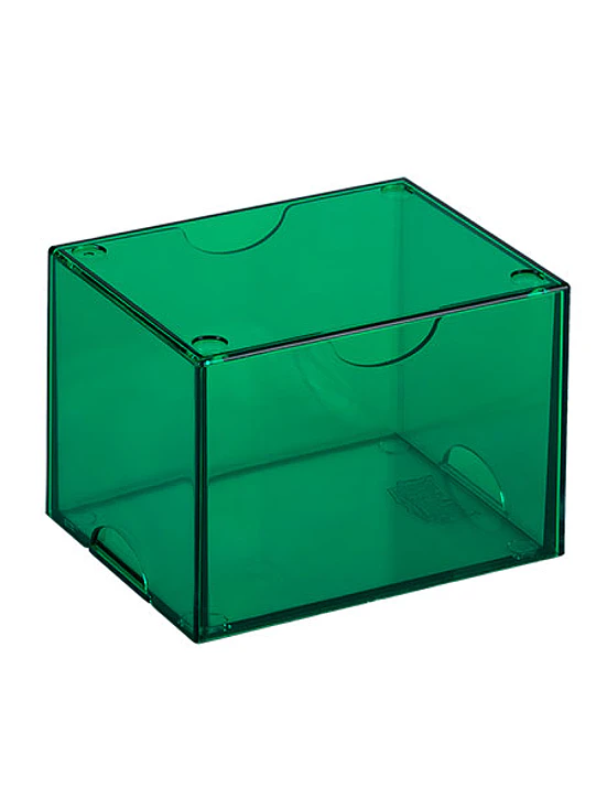 Dragon Shield Deckbox: 100+ Strongbox- Clear Green 2