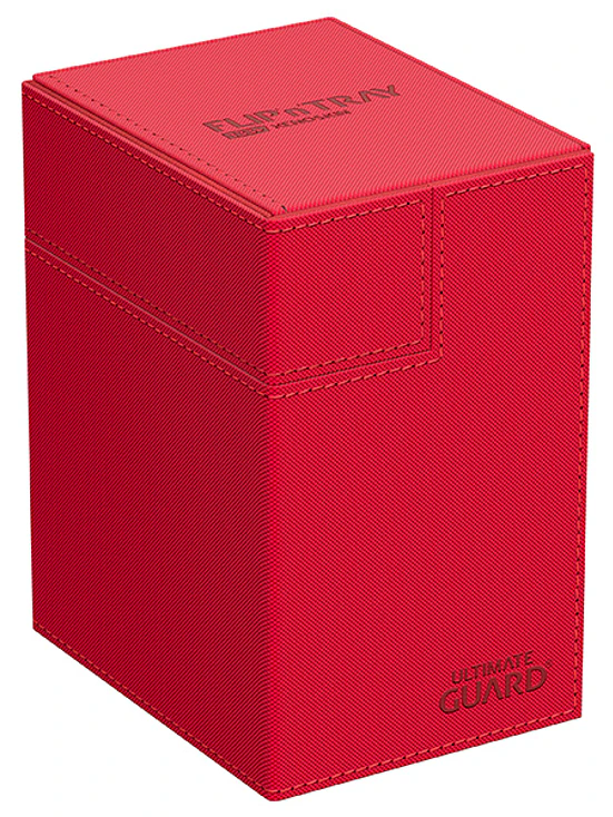 Deck Case: Flip´n´Tray 133+ Standard Size Monocolor- Red 2