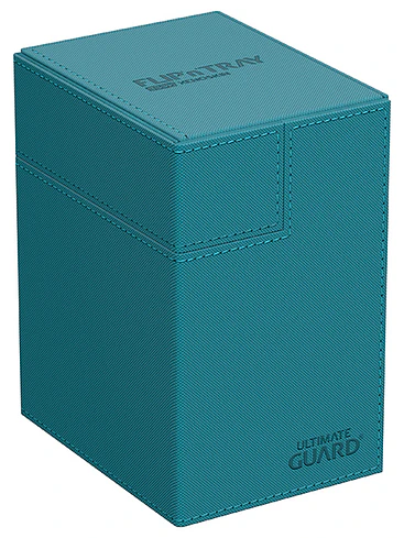  Deck Case: Flip´n´Tray 133+ Standard Size Monocolor- Petrol 2