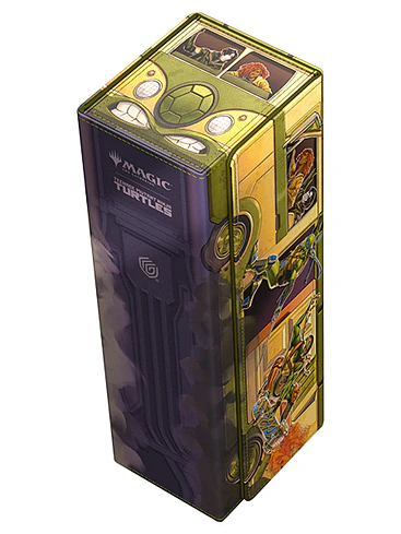 Deck Case: Arkhive 400+ Standard Size Xenoskin MTG- Teenage Mutant Ninja Turtles- Turtles Van 4