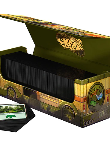 Deck Case: Arkhive 400+ Standard Size Xenoskin MTG- Teenage Mutant Ninja Turtles- Turtles Van 5