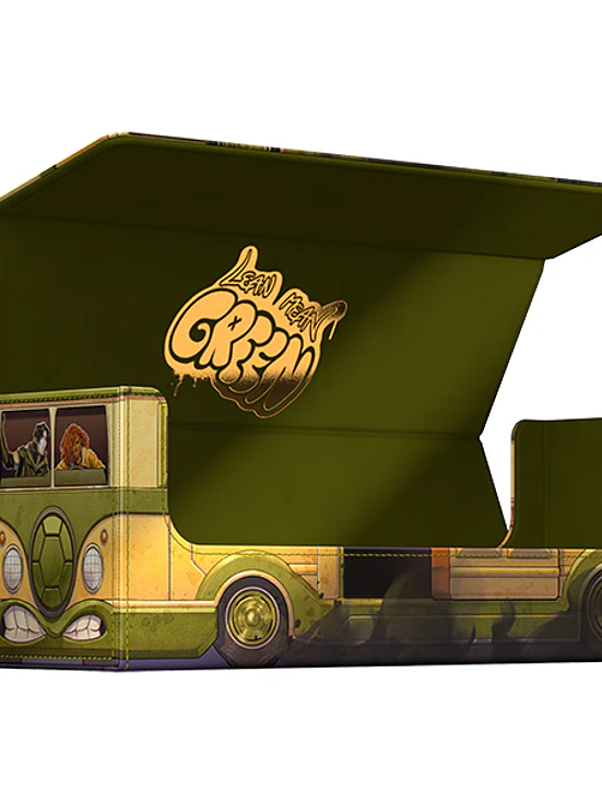 Deck Case: Arkhive 400+ Standard Size Xenoskin MTG- Teenage Mutant Ninja Turtles- Turtles Van 7