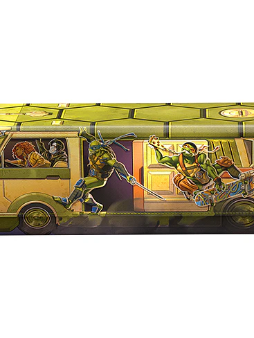 Deck Case: Arkhive 400+ Standard Size Xenoskin MTG- Teenage Mutant Ninja Turtles- Turtles Van 8