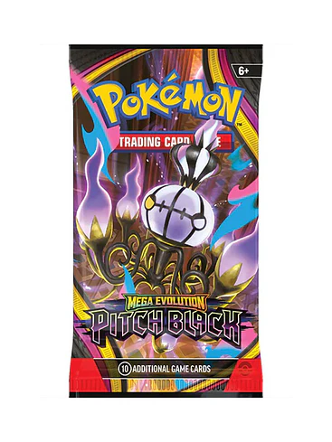 Pokémon TCG Mega Evolution Pitch Black Booster Pack español 1
