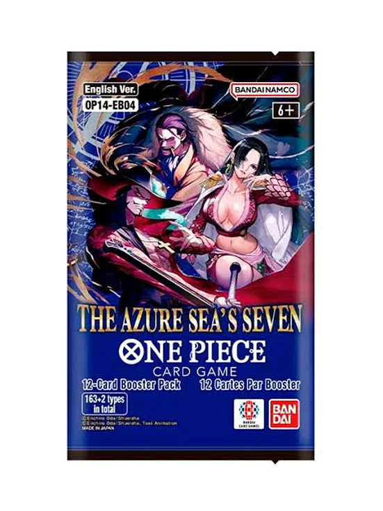  Booster Pack: One Piece Card Game [OP14-EB04] The Azure Sea’s Seven 1