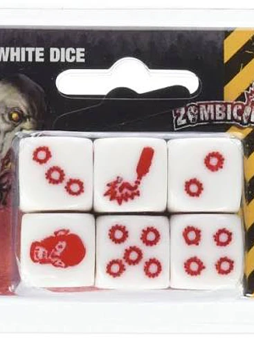 Dados Zombicide: White Dice 1