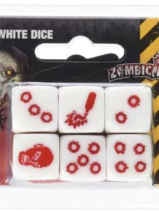 Dados Zombicide: White Dice 1