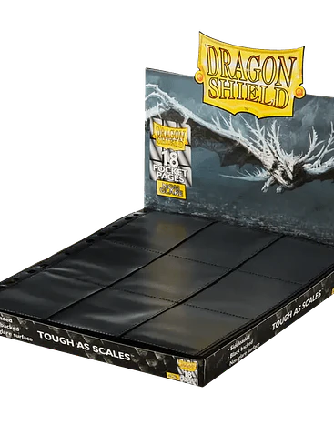 Dragon Shield: 18-Pocket Pages black 2