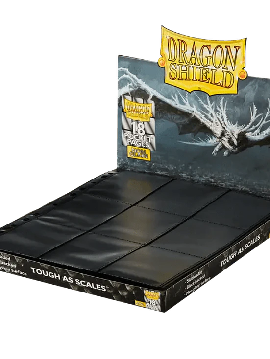 Dragon Shield: 18-Pocket Pages black 2