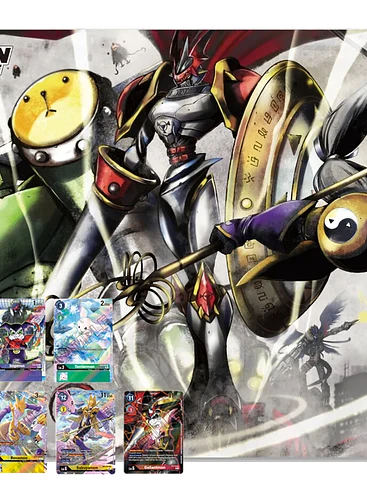  Digimon CCG: Playmat & Card Set -Digimon Tamers ( PB-08) 1