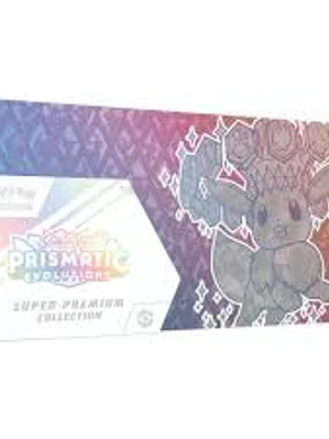  Pokemon TCG: Scarlet & Violet Prismatic Evolutions- Super Premium Collection ingles